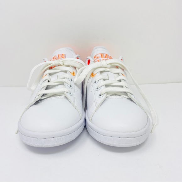 ADIDAS Stan Smith Originals Sneakers White Clear Pink Solar Red - Picture 4 of 7